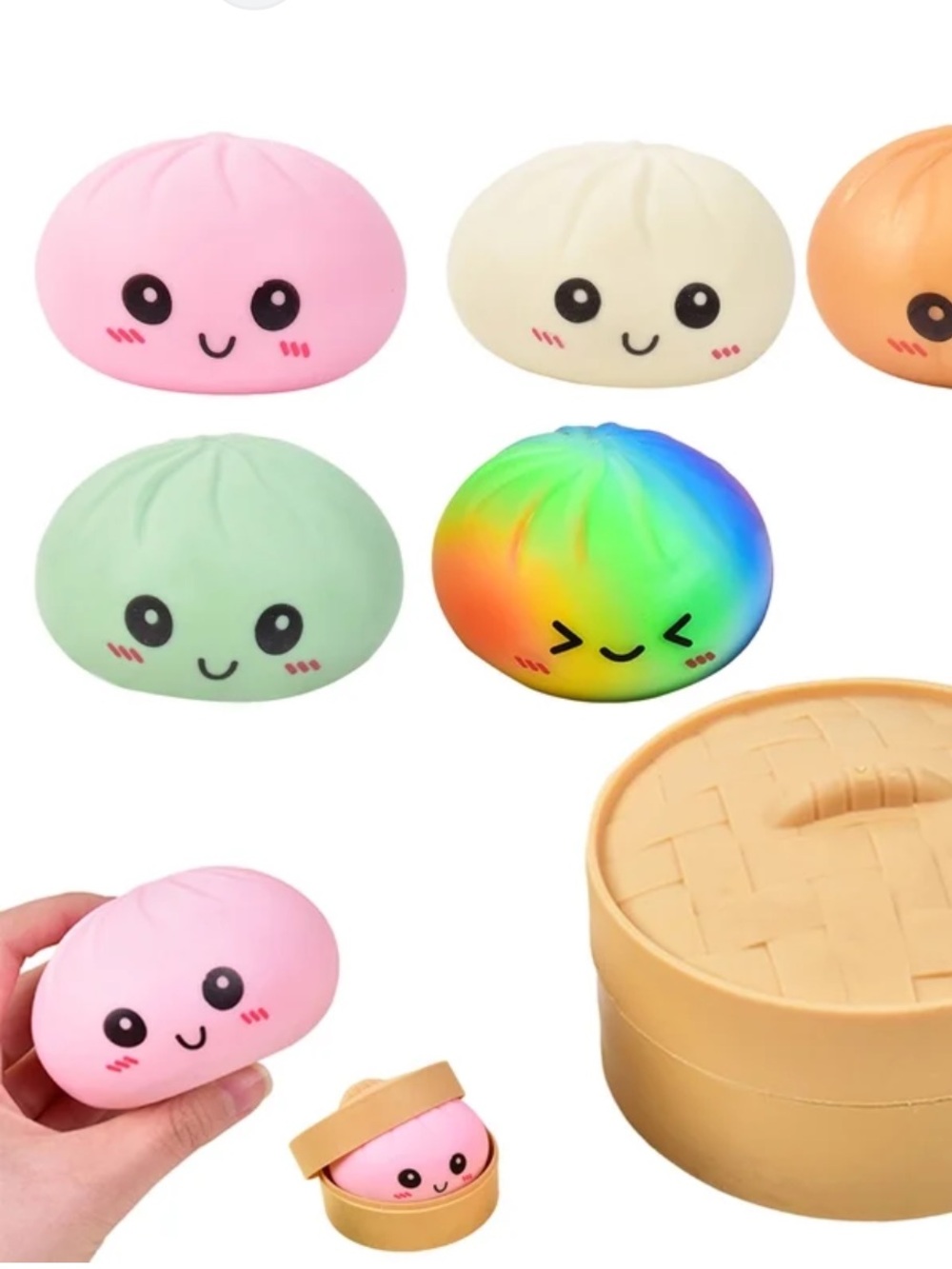 Viral Mystery Mystery Squishy Dumpling-Rainbow Chase Mystery